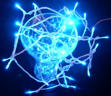  manufactured in China  Blue 50 Superbright LED String Lights Static On Clear Cable  distributor