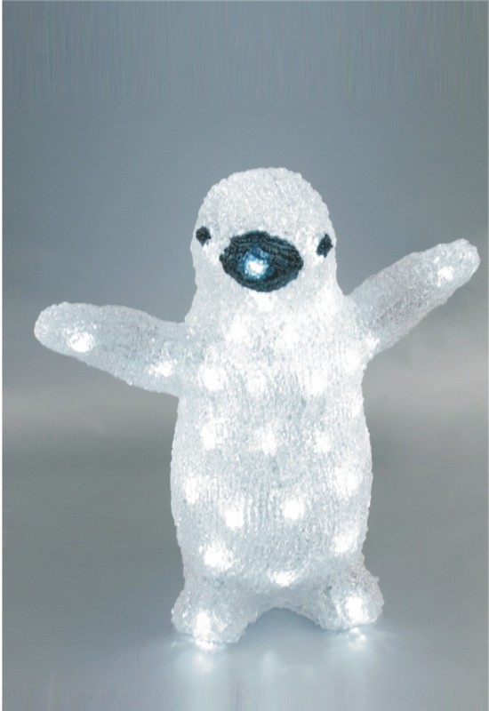  made in china  FY-001-A02 cheap christmas BABY PENGUIN acrylic light bulb lamp  corporation