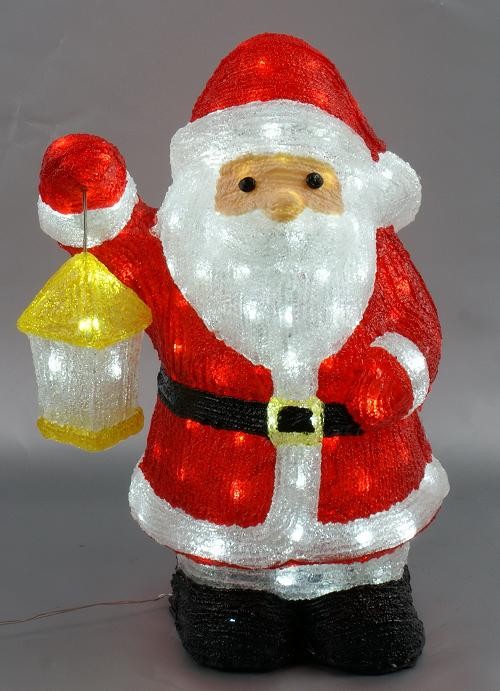  manufactured in China  FY-001-E06 cheap christmas acrylic SANTA CLAUS light bulb lamp  distributor