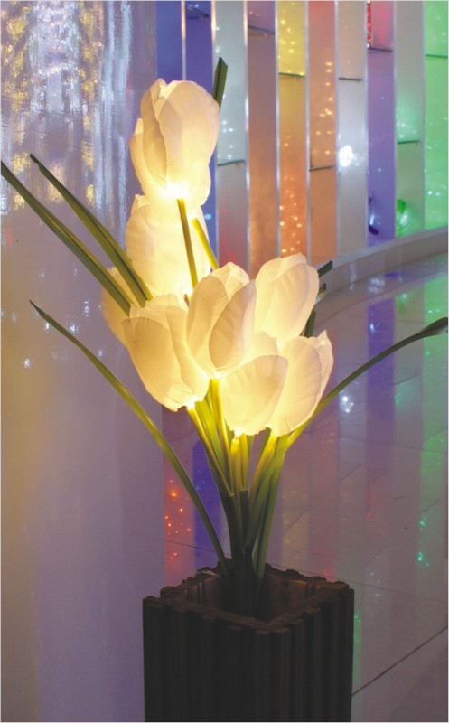  made in china  FY-003-D36 LED cheap christmas tulip flower tree small led lights bulb lamp  distributor