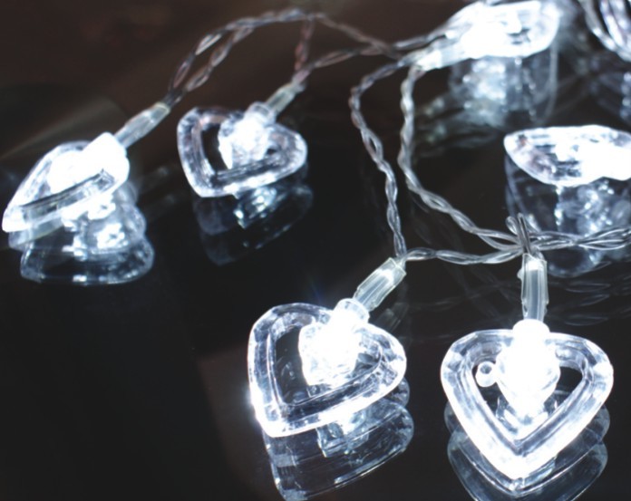 FY-009-A176 LED CHIRITIMAS LIGHT CHAIN WITH HEART DECORATION FY-009-A176 LED CHIRITIMAS LIGHT CHAIN WITH HEART DECORATION