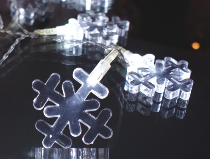  manufacturer In China FY-009-A183 LIGHT CHAIN WITH SNOWFLAKE DECORATION  corporation