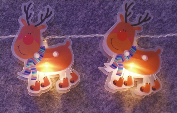FY-009-C67 LED LIGHT CHAIN WITH PVC REINDEER FY-009-C67 LED LIGHT CHAIN WITH PVC REINDEER LED String Light with Outfit