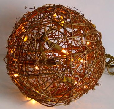  manufactured in China  FY-06-018 cheap christmas rattan big ball light bulb lamp  factory